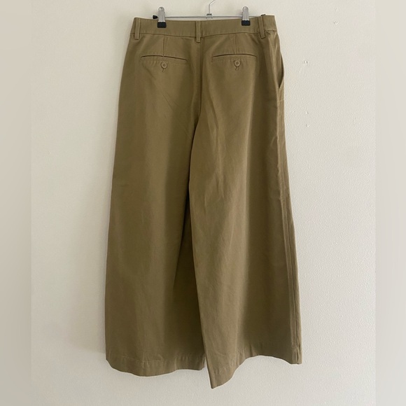 Uniqlo thick cotton wide leg trousers - Picture 2 of 2